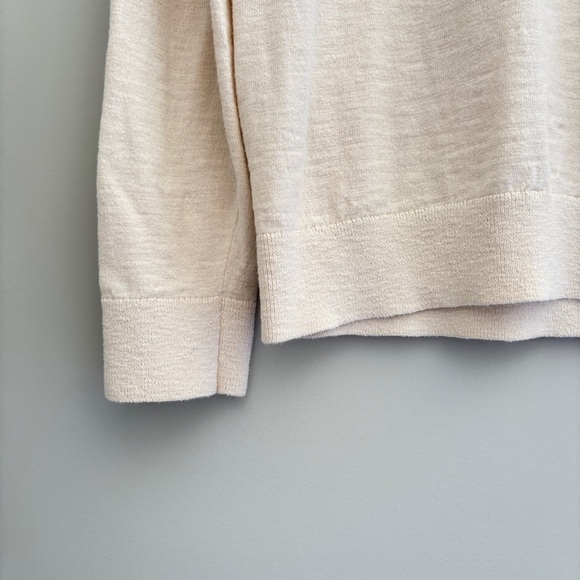 Banana Republic Women's Size Medium Sweater Organic Cotton‎ Office Normcore - Picture 2 of 8